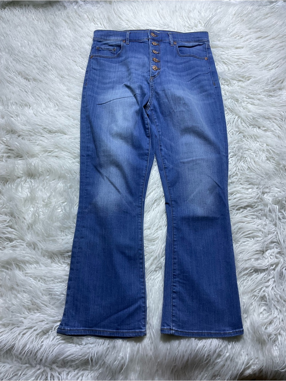 LOFT The Kick Crop Jeans